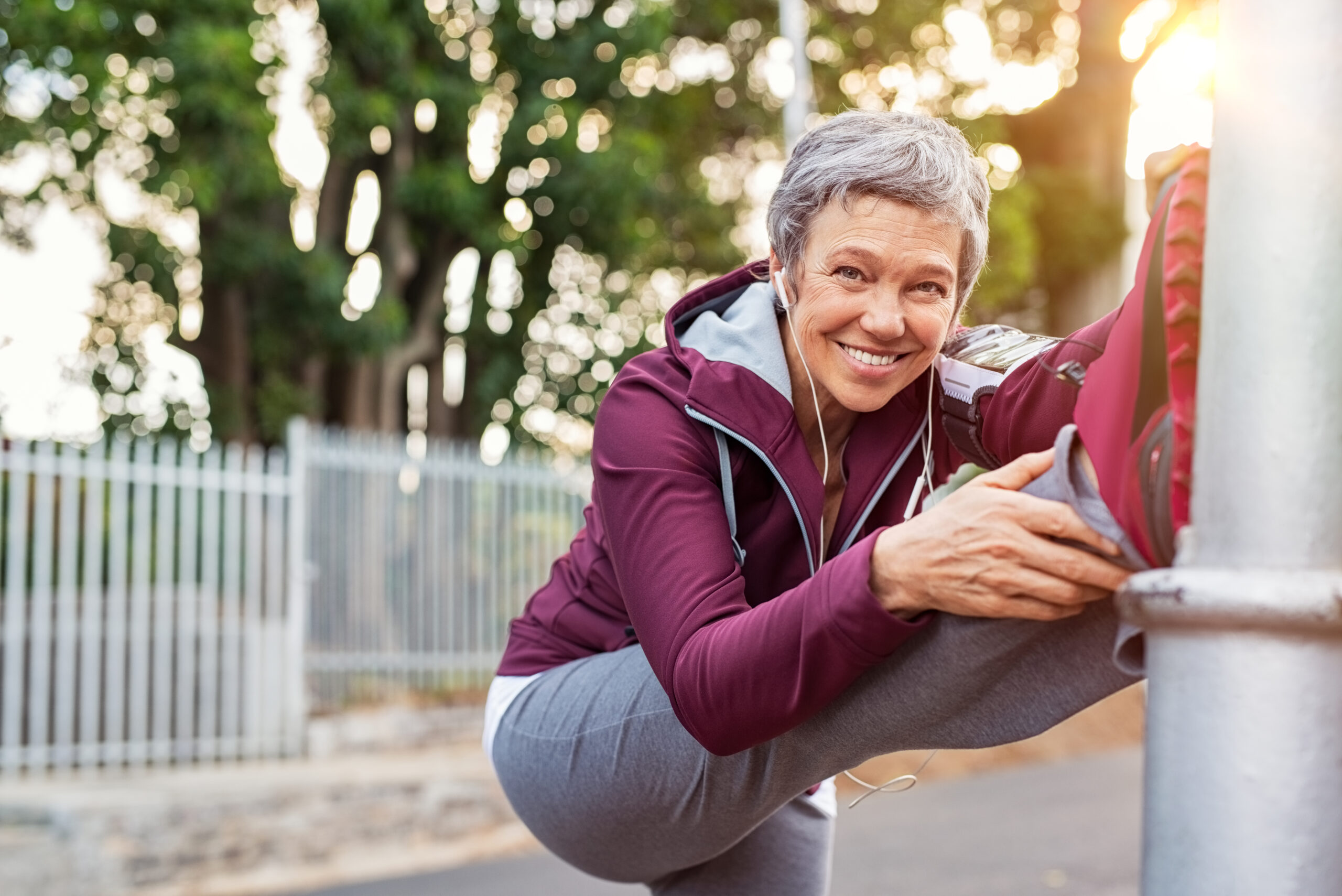 Woman stretching shutterstock_1297116598